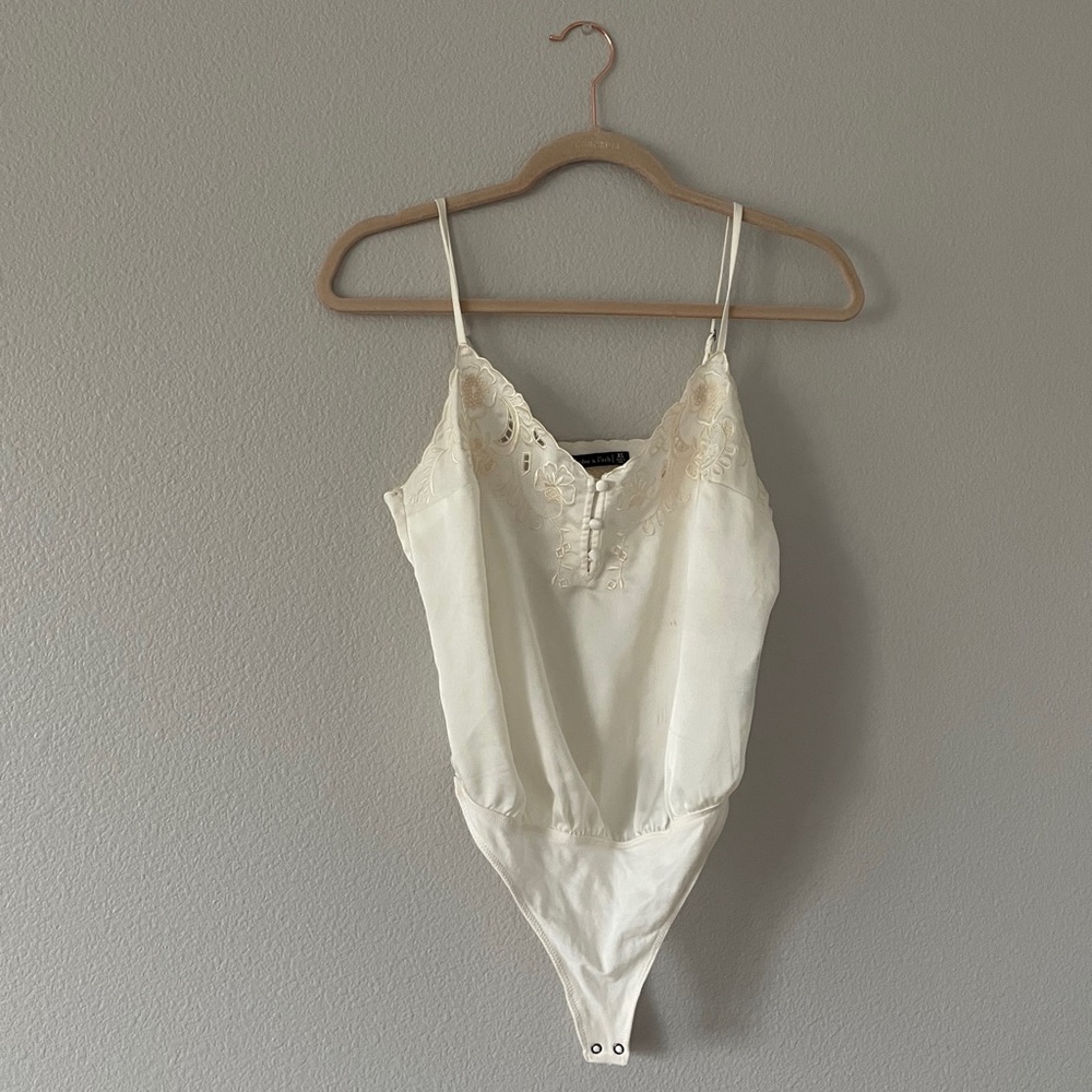 Abercrombie & Fitch silk bodysuit